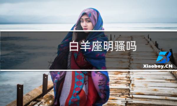 白羊座明骚吗