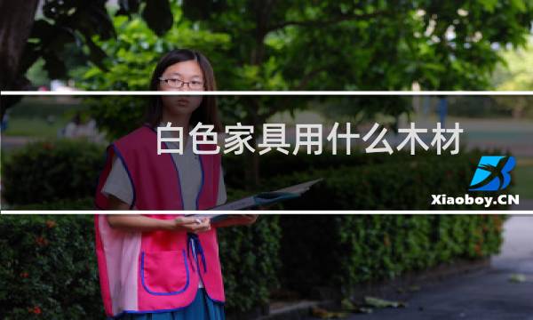 白色家具用什么木材