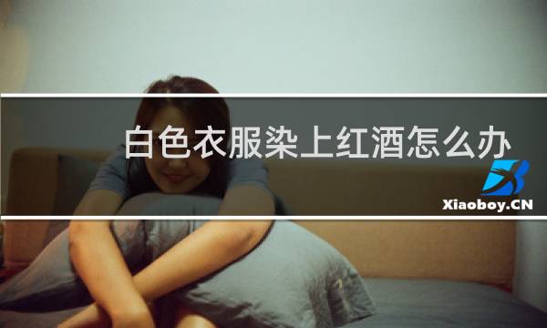 白色衣服染上红酒怎么办
