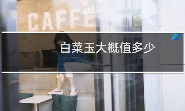白菜玉大概值多少