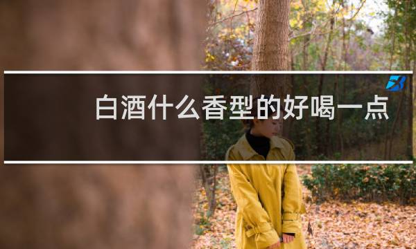 白酒什么香型的好喝一点