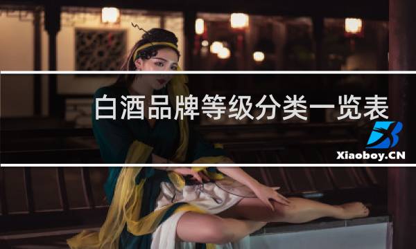 白酒品牌等级分类一览表