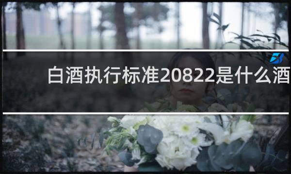 白酒执行标准20822是什么酒
