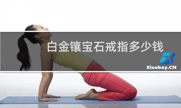 白金镶宝石戒指多少钱