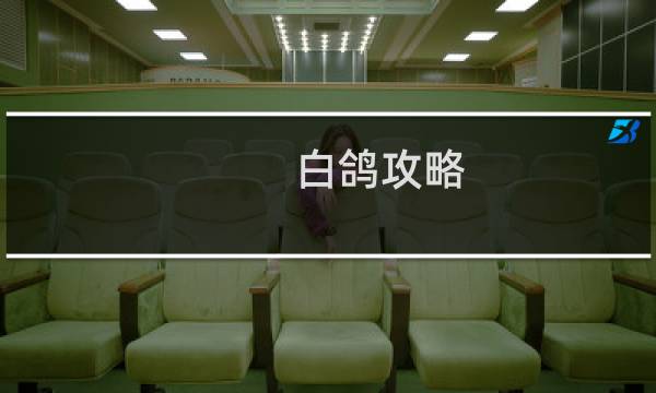 白鸽攻略
