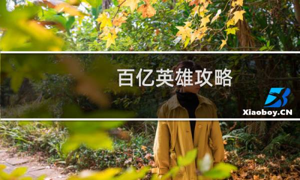 百亿英雄攻略