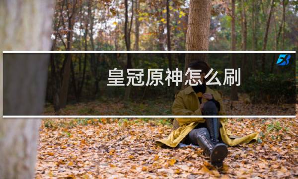 皇冠原神怎么刷