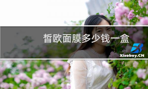 皙欧面膜多少钱一盒