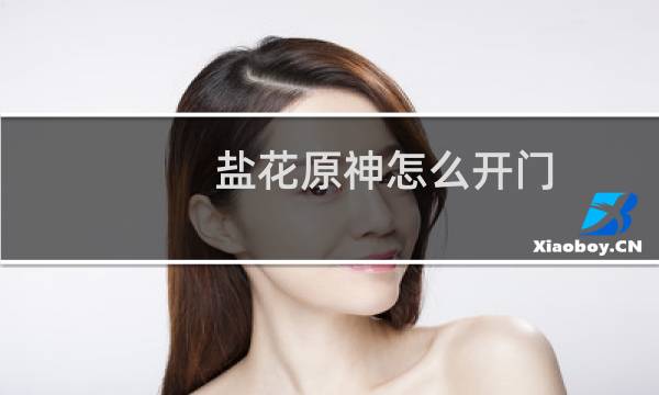 盐花原神怎么开门