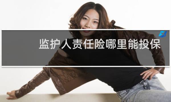 监护人责任险哪里能投保