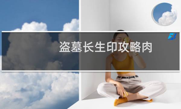 盗墓长生印攻略肉