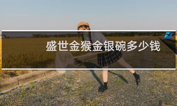 盛世金猴金银碗多少钱