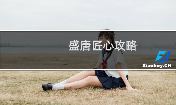 盛唐匠心攻略