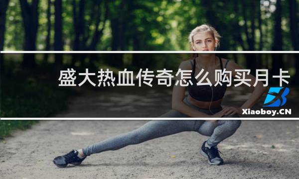 盛大热血传奇怎么购买月卡