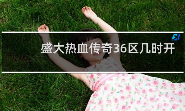 盛大热血传奇36区几时开