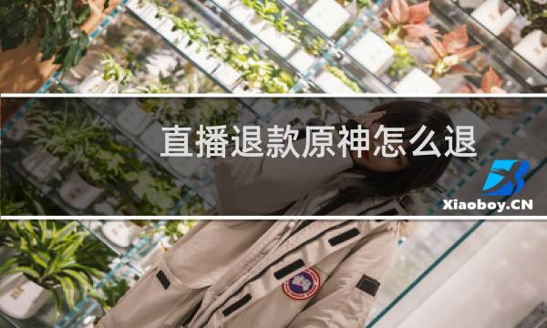 直播退款原神怎么退