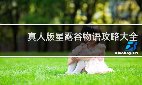 真人版星露谷物语攻略大全