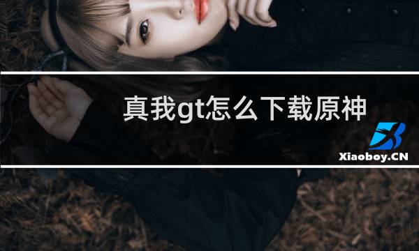 真我gt怎么下载原神