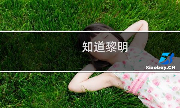 知道黎明 攻略
