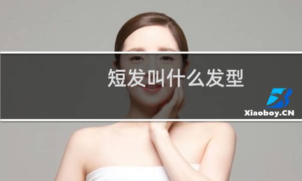 短发叫什么发型