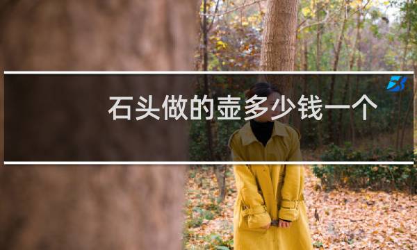石头做的壶多少钱一个