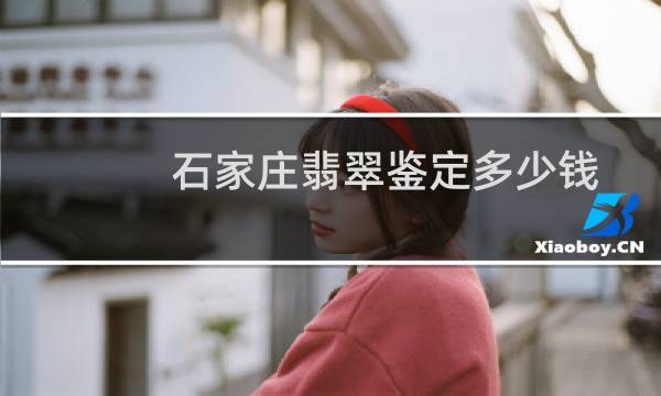 石家庄翡翠鉴定多少钱