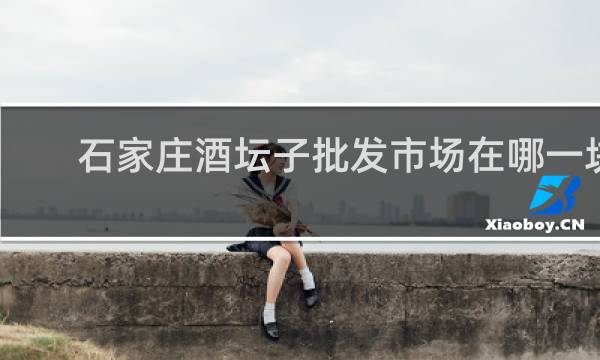 石家庄酒坛子批发市场在哪一块
