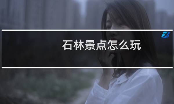 石林景點(diǎn)怎么玩