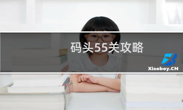 码头55关攻略