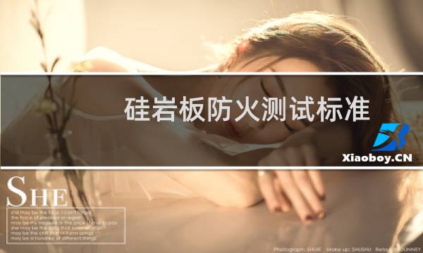 硅岩板防火测试标准
