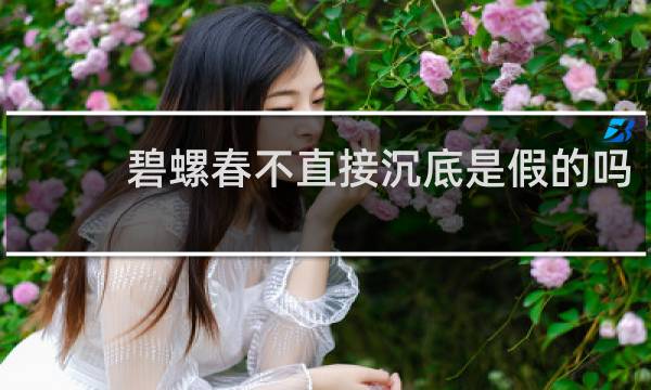 碧螺春不直接沉底是假的吗