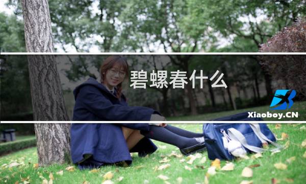 碧螺春什么