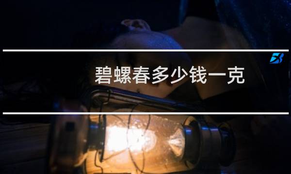 碧螺春多少钱一克