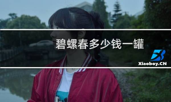 碧螺春多少钱一罐