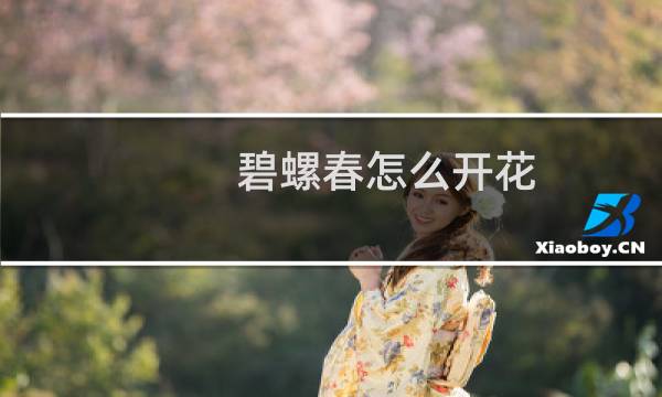 碧螺春怎么开花