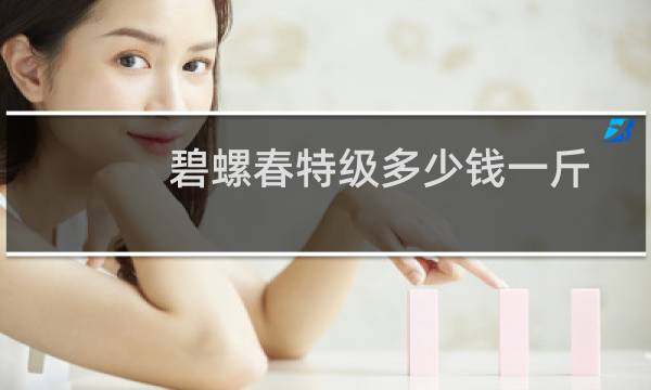 碧螺春特级多少钱一斤