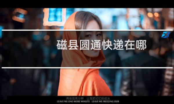 磁县圆通快递在哪