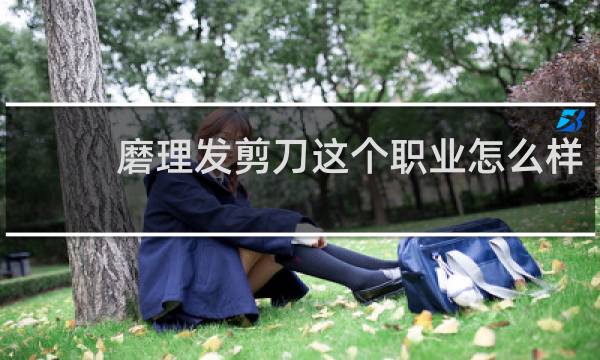 磨理发剪刀这个职业怎么样