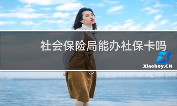 社会保险局能办社保卡吗