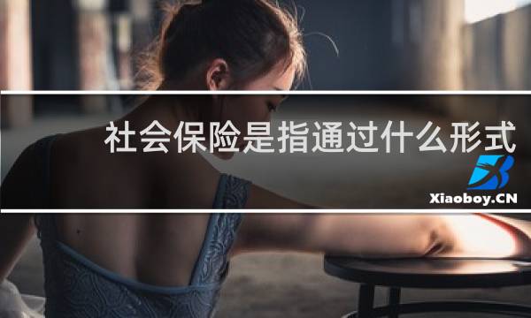 社会保险是指通过什么形式