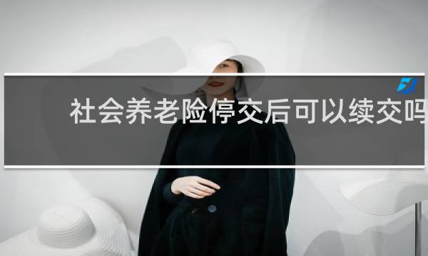 社会养老险停交后可以续交吗