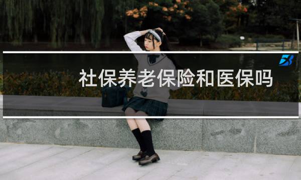 社保养老保险和医保吗