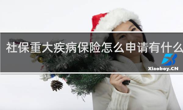 社保重大疾病保险怎么申请有什么好处