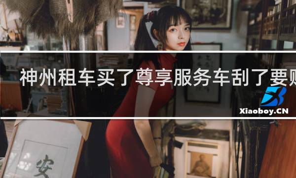 神州租车买了尊享服务车刮了要赔吗