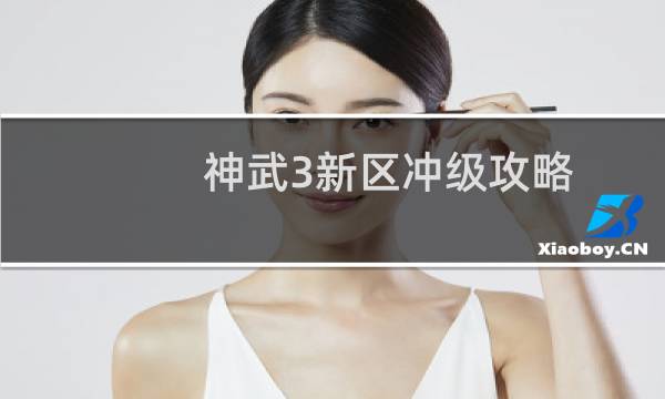 神武3新区冲级攻略