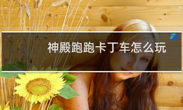 神殿跑跑卡丁车怎么玩