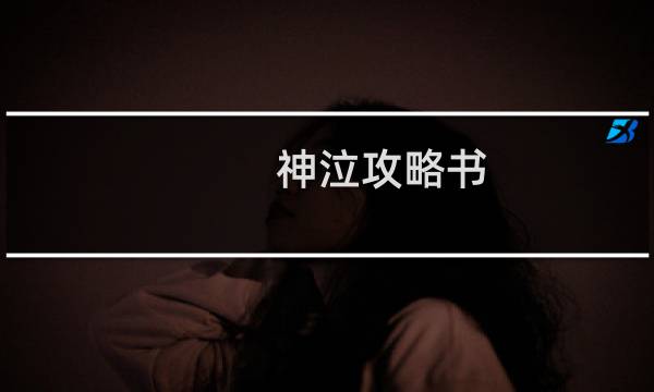 神泣攻略书