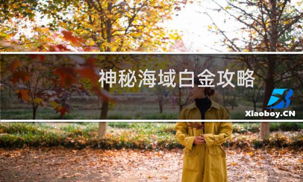 神秘海域白金攻略