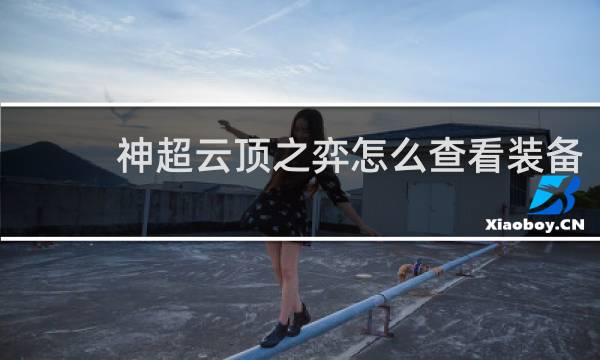 神超云顶之弈怎么查看装备