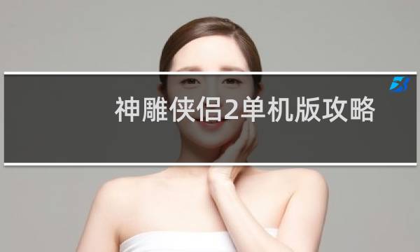 神雕侠侣2单机版攻略